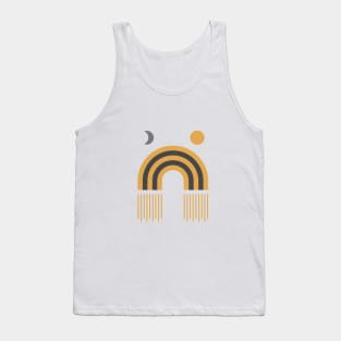 Moon & Sun - Mid Century Modern Tank Top